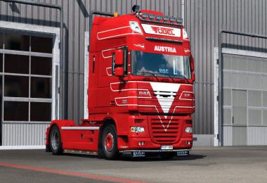 Vogel Transporte skins for DAF XF 105 1.36