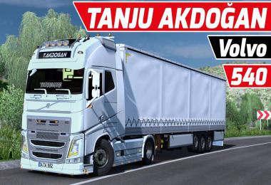  Volvo FH16 540 Tanju Akdoğan + Krone Trailer 1.36