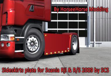 Sideskirts Plate for All Scania RJL et R/S 2009 by SCS