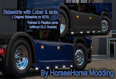 Sideskirts with Lobar for Scania NTG 1.36.x