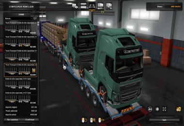 Combined Truck Transporter Trailer Owned v1.0