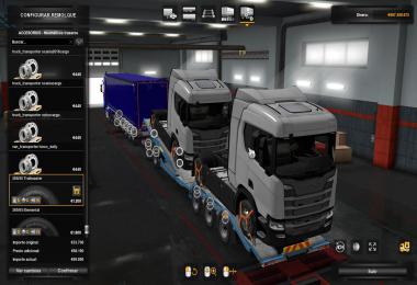 Combined Truck Transporter Trailer Owned v1.0