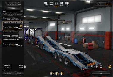 Combined Truck Transporter Trailer Owned v1.0