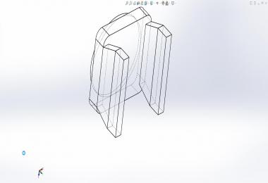 Cone Stump Cutter For Volvo ECR-80 v1.0