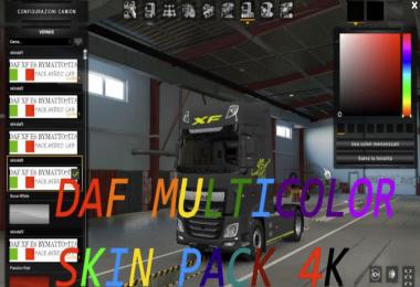 DAF MULTICOLOR SKIN PACK 1.36 - 1.37