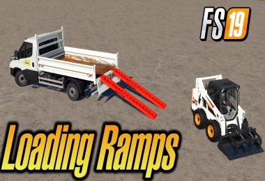 Dynamic Aluminium 4t Loading Ramps With Attacher v1.0