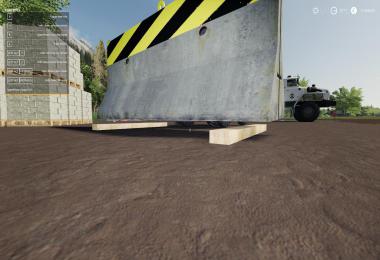 Dynamic Concrete Road Barrier With Attacher v1.0