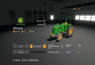 FS19 John Deere 4000 Series ESP v1.2.0.0