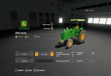 FS19 John Deere 4000 Series ESP v1.2.0.0