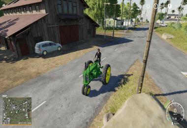 FS19 John Deere unstyled Model A wip v1.0