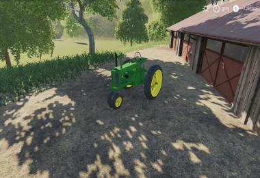 FS19 John Deere unstyled Model A wip v1.0