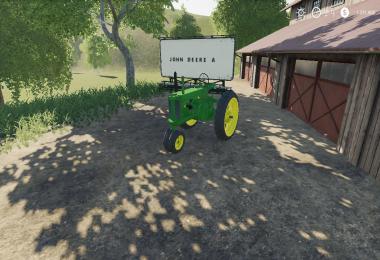 FS19 John Deere unstyled Model A wip v1.0