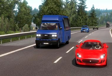 GTA V Truck & Bus Traffic Pack ETS2 ATS 1.37.x