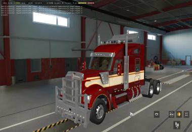 Kenworth W990 edited by Harven v1.2.2 ETS2 1.37 Beta