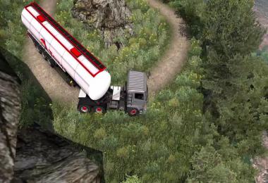 Peru death road For ETS2 1.31 to 1.37