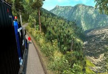 Peru death road For ETS2 1.31 to 1.37