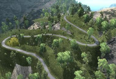 Peru death road For ETS2 1.31 to 1.37