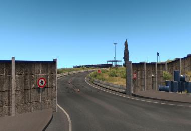 ProMods v2.45 Addon: Israel - Lebanon Open border v2.0