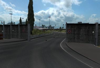 ProMods v2.45 Addon: Israel - Lebanon Open border v2.0