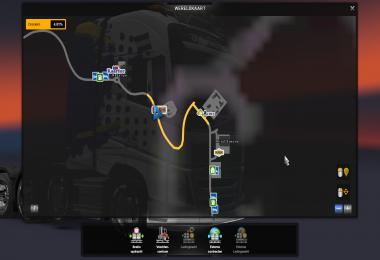 ProMods v2.45 Addon: Israel - Lebanon Open border v2.0