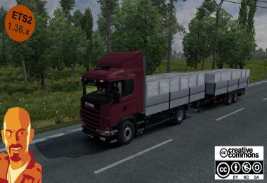 SCANIA MEGAMOD REWORKED ETS2 1.36.x DX11