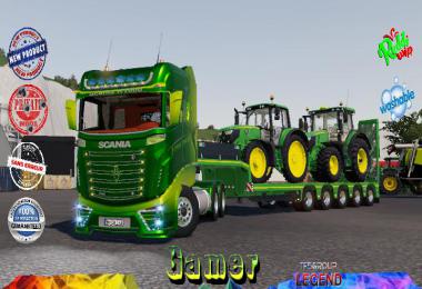 SCANIA R1000 JOHN DEERE v1.5