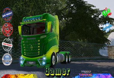 SCANIA R1000 JOHN DEERE v1.5