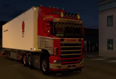 Scania RJL 4 series topless Hedmark Transport Skin v1.0