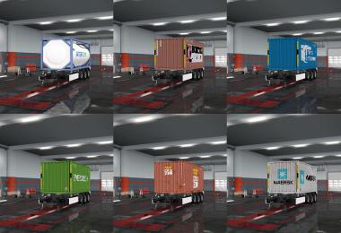 Schmitz Container Trailer SCF v1.0