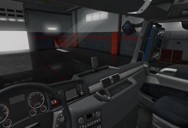 SCS MAN TGX Euro 6 Interior Improvements 1.36.x