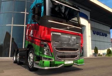 Skin for Volvo FH16 Azerbaijan v1.0