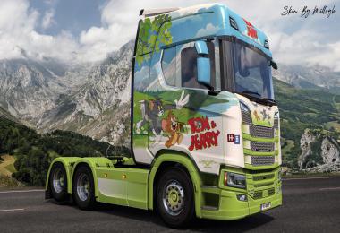 Tom & Jerry NG Scania Skin v1.0