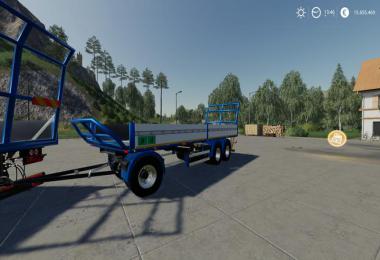 Trailer 3 axle with platform v1.1.0.2