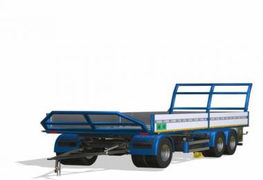 Trailer 3 axle with platform v1.1.0.2