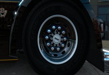 Vandall Tuning Black & White Skin for abasstreppas Wheels v1.0