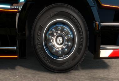 Vandall Tuning Black & White Skin for abasstreppas Wheels v1.0