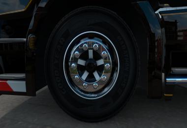 Vandall Tuning Black & White Skin for abasstreppas Wheels v1.0