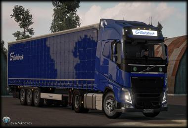 VOLVO FH4 Globaltruck SkinPack v1.0