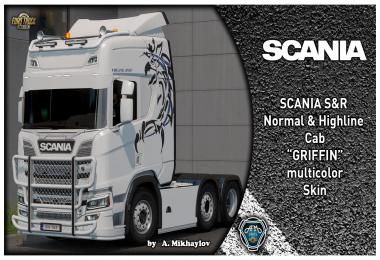 SCANIA S & R GRIFFIN Multicolor Skin 1.37