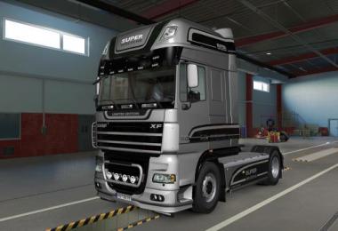 DAF XF105 LTD Edition Metallic skin v1.0