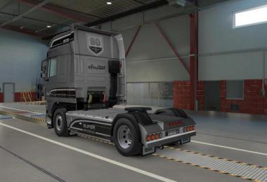 DAF XF105 LTD Edition Metallic skin v1.0