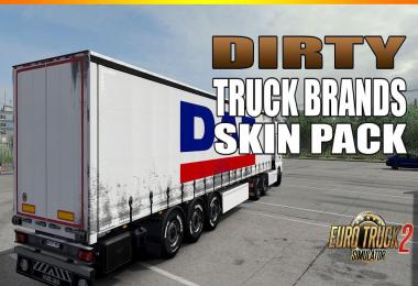 Dirty Trucks Brand Skins for Trailers v1.0