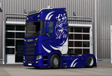 Dragicevic Style skin for Scania S v1.1