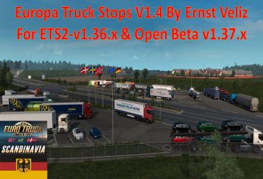 Europa Truck Stop v1.40 (1.36 / 1.37)