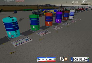 FS19 Pack Tanks By BOB51160 v1.1