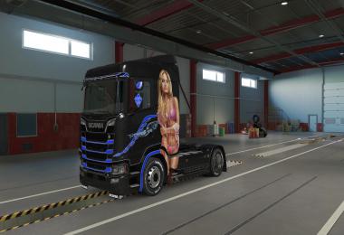 Kim paintjob for Scania 2016 S v1.0