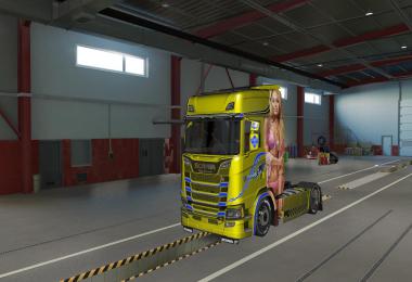 Kim paintjob for Scania 2016 S v1.0