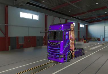 Kim paintjob for Scania 2016 S v1.0