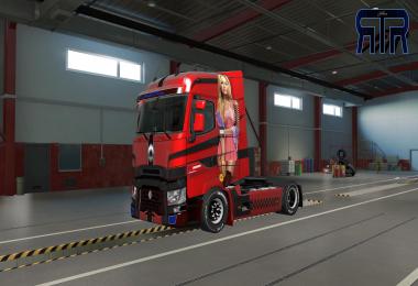 Kimberly Paintjob for Renault Range T v1.0