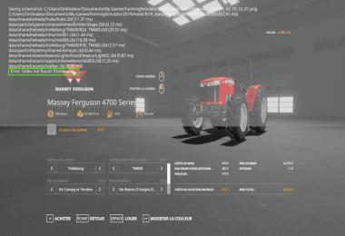 Massey Ferguson 4700 Global Series v1.7